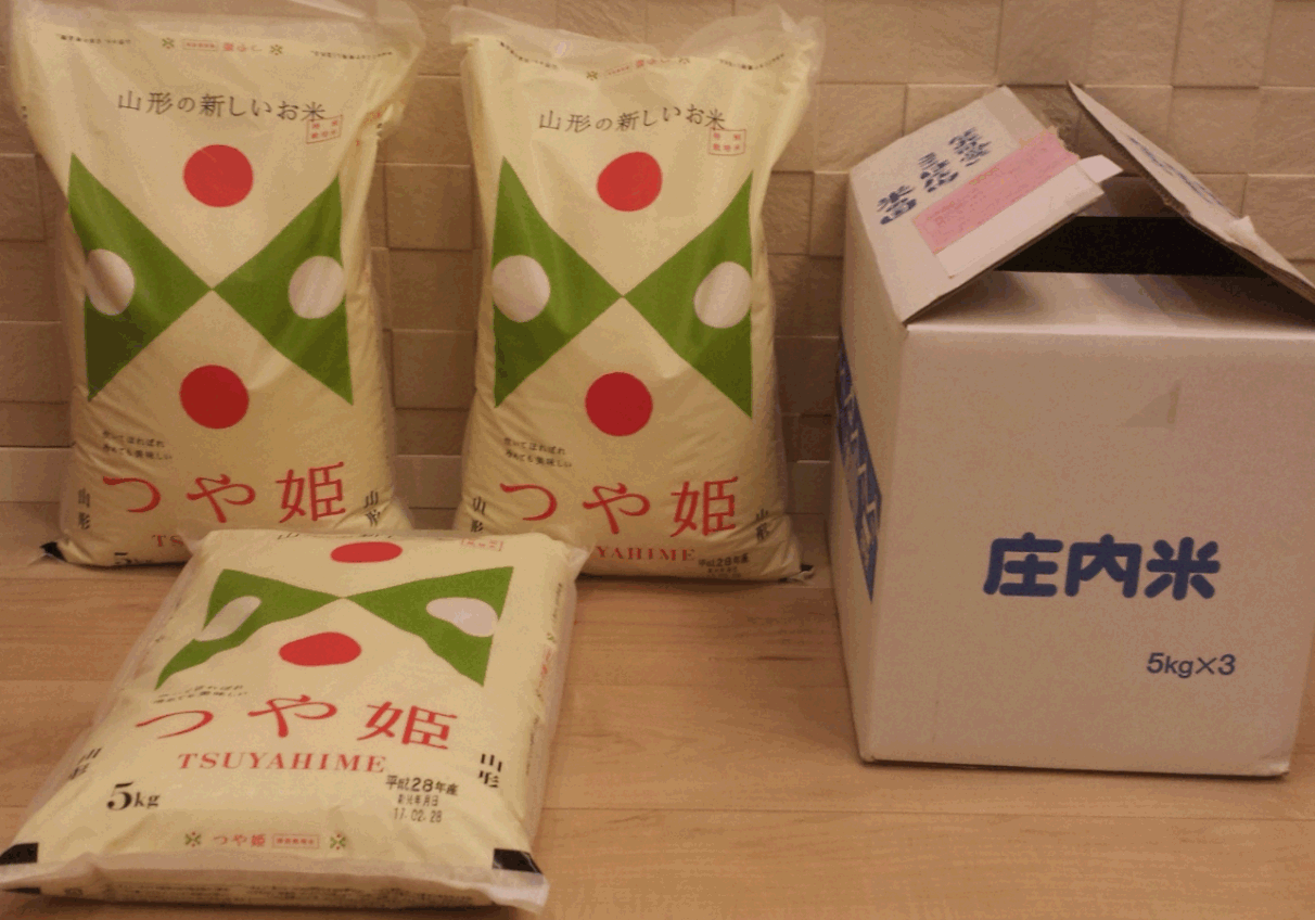 つや姫15㎏ 到着!